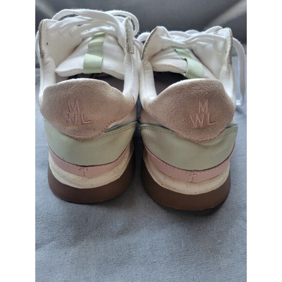 Madewell MWL Kickoff Trainer Neutral Sneakers in Pastel Colorblock Womens 9 - Picture 3 of 12